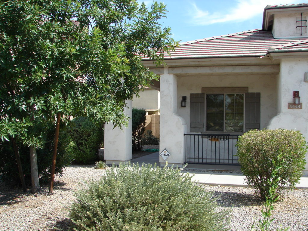 5444 W Shumway Farm Rd Laveen Az 85339 front view of patio Laveen